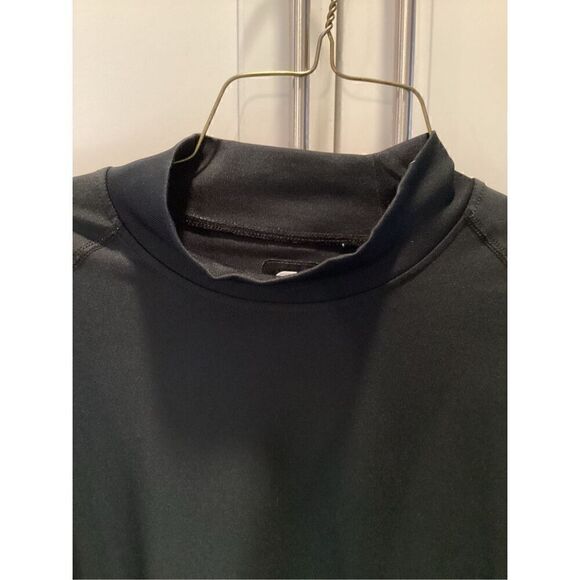 FootJoy FJ Mock Neck Black Pullover Golf Sz L Stretch Base Layer - Picture 2 of 7